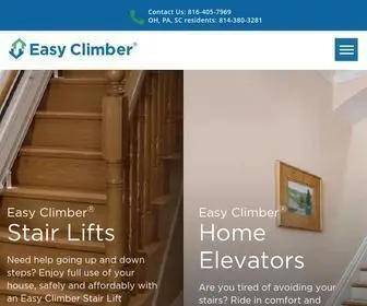 Easyclimber.com(Home Elevators) Screenshot