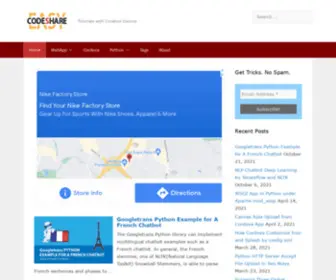 Easycodeshare.com(Easycodeshare) Screenshot