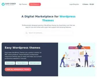 Easycodex.com(Simple and Easy wordpress themes) Screenshot