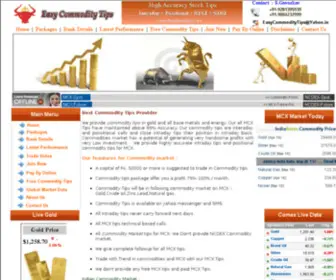 Easycommoditytrade.com(Commodity Tips) Screenshot