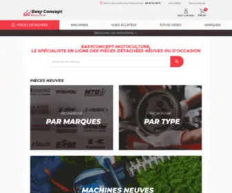 Easyconcept-Motoculture.com(Easy Concept Motoculture) Screenshot