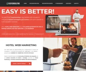 Easyconsulting.com(Hotel Web Marketing) Screenshot