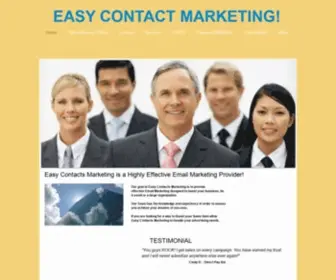 Easycontactz.com(Marketing) Screenshot