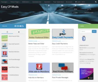 EasycPmods.com(ClassiPress plugins and modifications) Screenshot