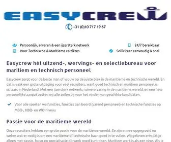 Easycrew.com(Easycrew Rotterdam) Screenshot
