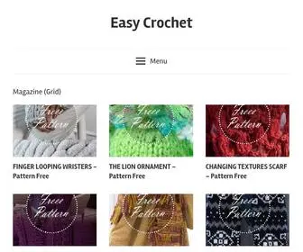 Easycrochet.tk(Easy Crochet) Screenshot