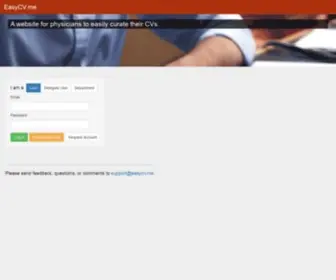 Easycv.me(EasyCV) Screenshot