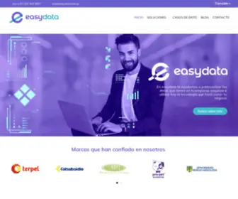 Easydata.com.co(Inteligencia Artificial para la toma de decisiones) Screenshot