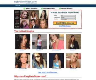 Easydatefinder.com(EasyDateFinder) Screenshot