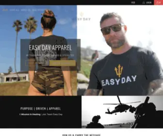 Easydayapparel.com(Easy Day Hemp) Screenshot