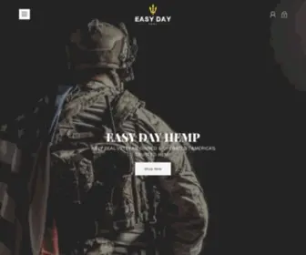 Easydayhemp.com(Navy SEAL Owned & Operated) Screenshot