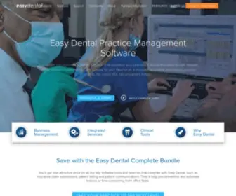 Easydental.com(Affordable Dental Practice Management Software) Screenshot