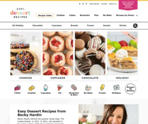 Easydessertrecipes.com(Easy Dessert Recipes) Screenshot