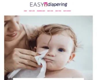 Easydiapering.com(Easy Diapering) Screenshot