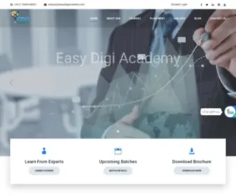 Easydigiacademy.com(Easy Digi Academy) Screenshot