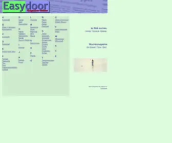 Easydoor.de(Magazine und Online) Screenshot