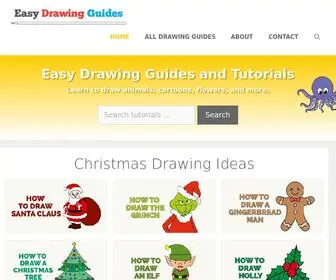 Easydrawingguides.com(Easy Drawing Guides) Screenshot