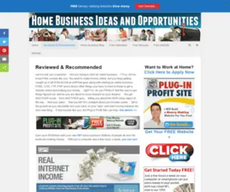 Easyearningblog.com(Home Business Ideas and Opportunities) Screenshot