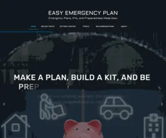 Easyemergencyplan.com(Make A Plan) Screenshot