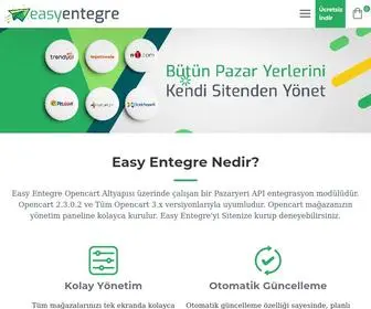 Easyentegre.com(EasyEntegre Pazaryeri Mağazalarınızı Kolayca Yönetin) Screenshot