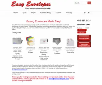 Easyenvelopes.com(Easy Envelopes) Screenshot