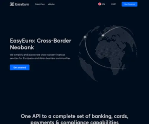 Easyeuro.eu(EasyEuro makes business easier.Major currencies) Screenshot