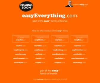 Easyeverything.com(Part of the easy family of brands) Screenshot