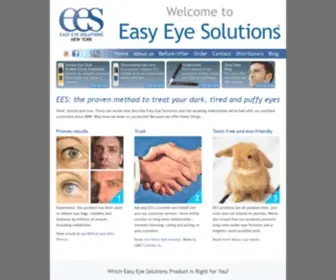 Easyeyesolutions.com(Dark Eye Circle Treatment) Screenshot