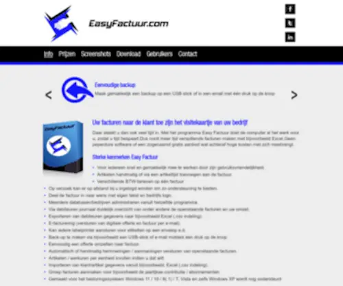 Easyfactuur.com(Download) Screenshot