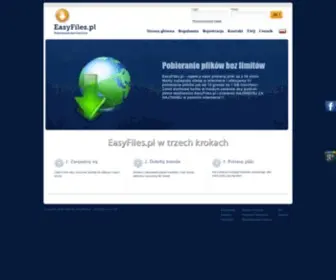 Easyfiles.pl(Pobieranie plików bez limitów) Screenshot