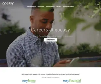 Easyfinancialcareers.ca(Goeasy) Screenshot