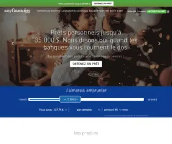 Easyfinanciere.com(Easyfinanci) Screenshot