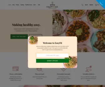 Easyfitco.co(Easyfit Meals Inc) Screenshot