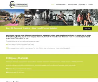 Easyfitpersonaltraining.co.uk(Easy Fit Personal Training) Screenshot