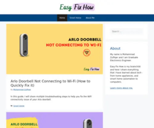 Easyfix.how(Easy fix how) Screenshot
