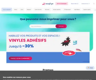 Easyflyer.fr(Imprimerie en Ligne Easyflyer) Screenshot