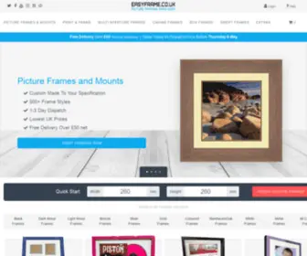 Easyframe.co.uk(Picture frames) Screenshot