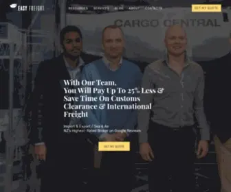 Easyfreight.co.nz(NZ Customs Broker) Screenshot