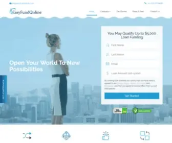 Easyfundonline.com(Easy Fund Online) Screenshot