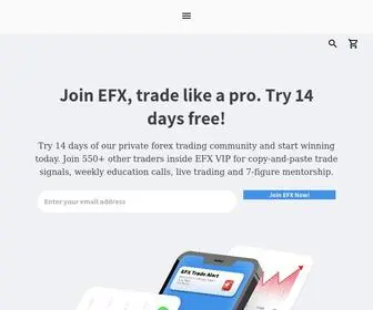 EasyfXtrading.com(EasyFXTrading) Screenshot