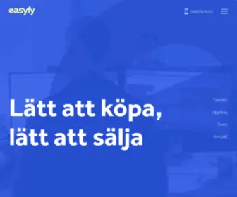 Easyfy.se(Easyfy AB) Screenshot