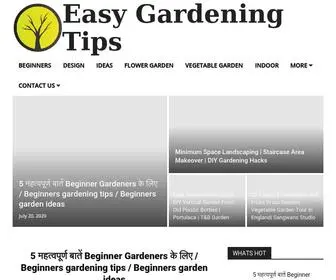 Easygardeningtips.com(Everything About Gardening) Screenshot