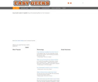 Easygeeks.com(Easy Geeks) Screenshot