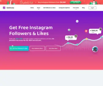 Easygetinnta.com(Get Insta) Screenshot