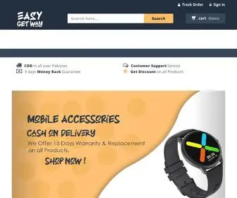 Easygetway.com(Buy Top premier gadgets in Pakistan. Easygetway) Screenshot