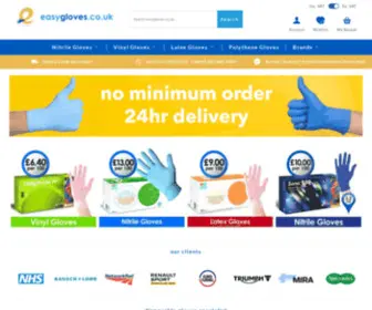 Easygloves.co.uk(Disposable Gloves Specialist) Screenshot
