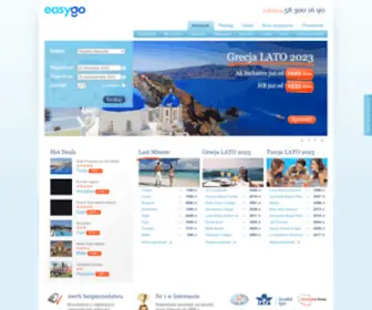 Easygo.pl(Portal Turystyczny) Screenshot