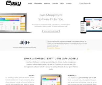 Easygymsoftware.com(Best Gym Fitness Studio Management Software with FREE QR Portal) Screenshot