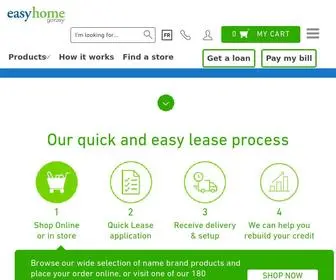 Easyhome.ca(Lease to Own Furniture) Screenshot