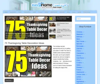 Easyhomeconcepts.com(Easy Home Concepts) Screenshot